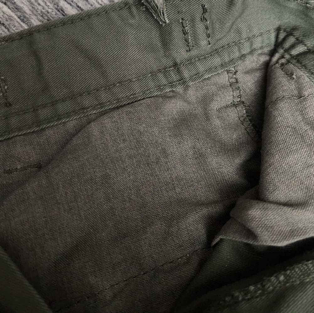 Local European Dark Green Wide Leg Pants - Picture 9 of 9